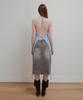 Aobteu Layered Halter Neck Knit - Sky