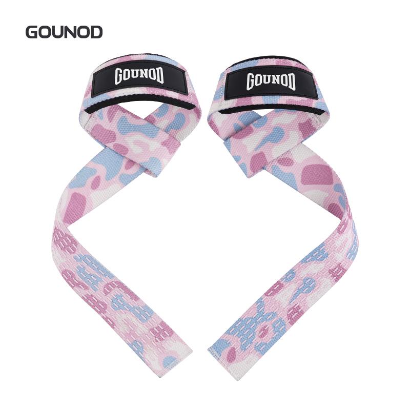 2pz/4pz/3paia Cinghie per Sollevamento Pesi Antiscivolo Silicone Cinghie da Polso per Sollevamento Allenamento della Forza Stacchi da Terra Crossfit Impugnature per Mani Polso