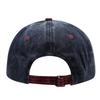 European & American Retro Color Block Baseball Cap - Washed Cotton Duckbill with Soft Brim & Sun Protection, Custom Logo Embroidery.