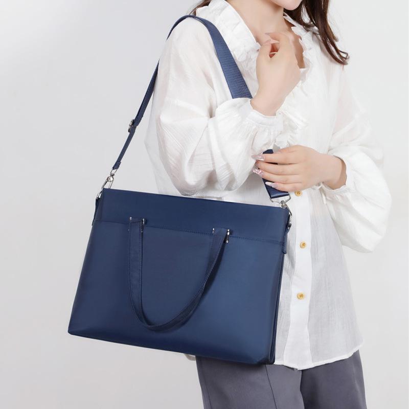 

Yishan Unisex High-End Office Briefcase: Large-Capacity Handbag & Crossbody for Laptop and Files 15 inches