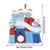 2020 Xmas Christmas Tree Hanging Pendant Ornament ADD Name DIY Family Decoration