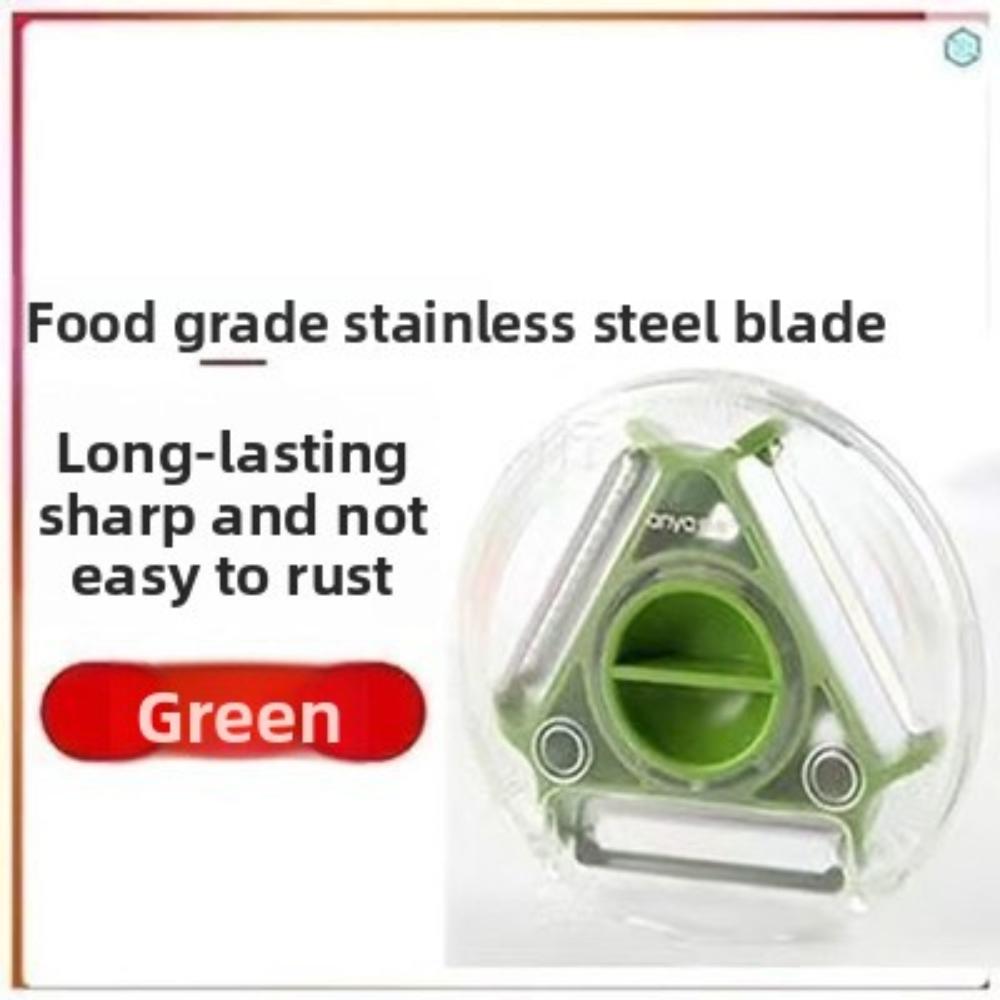 3-in-1 Multi-Functional Kitchen Peeler for Fruits Vegetables, Ergonomic Potato Apple Peeler