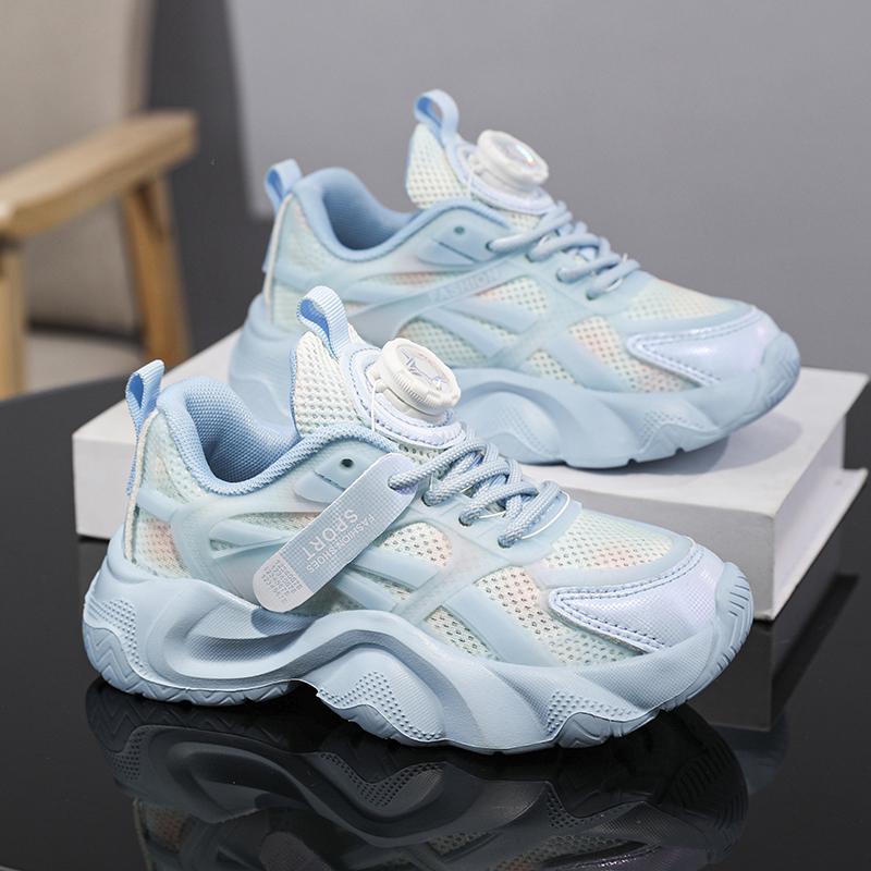 

Summer 2025 Breathable Mesh Kids Dad Sneakers by Domestic Brand Size 30 (18.9cm)