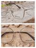Balenciaga BB0198O Silver Geometric Eyeglasses Frame