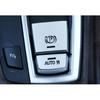2009-2015 Silver Aluminum For BMW 7 Series Car Electronic Handbrake Switch Cover