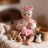 Bettie 49cm Washable Silicone Reborn Baby Doll - Realistic Reborn Toy