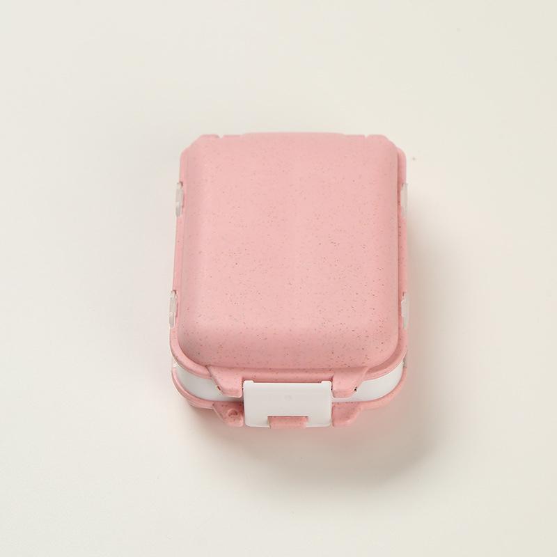Three-layer Folding Portable Mini Medicine Storage Box Large Capacity Dispensing Organizer