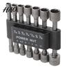 Hex Shank 1 Set Screw Nuts Quick Change Anti-rust Steel High Nut Driver Torque Hexagon Power Drivers Household Supplies Socket