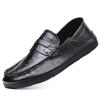 Genuine Leather Doudou Shoes Men's Shoes 2025 New Loafer Tide Shoes Men's Korean Version Versatile One-pedal Driving Casual Leather Shoes