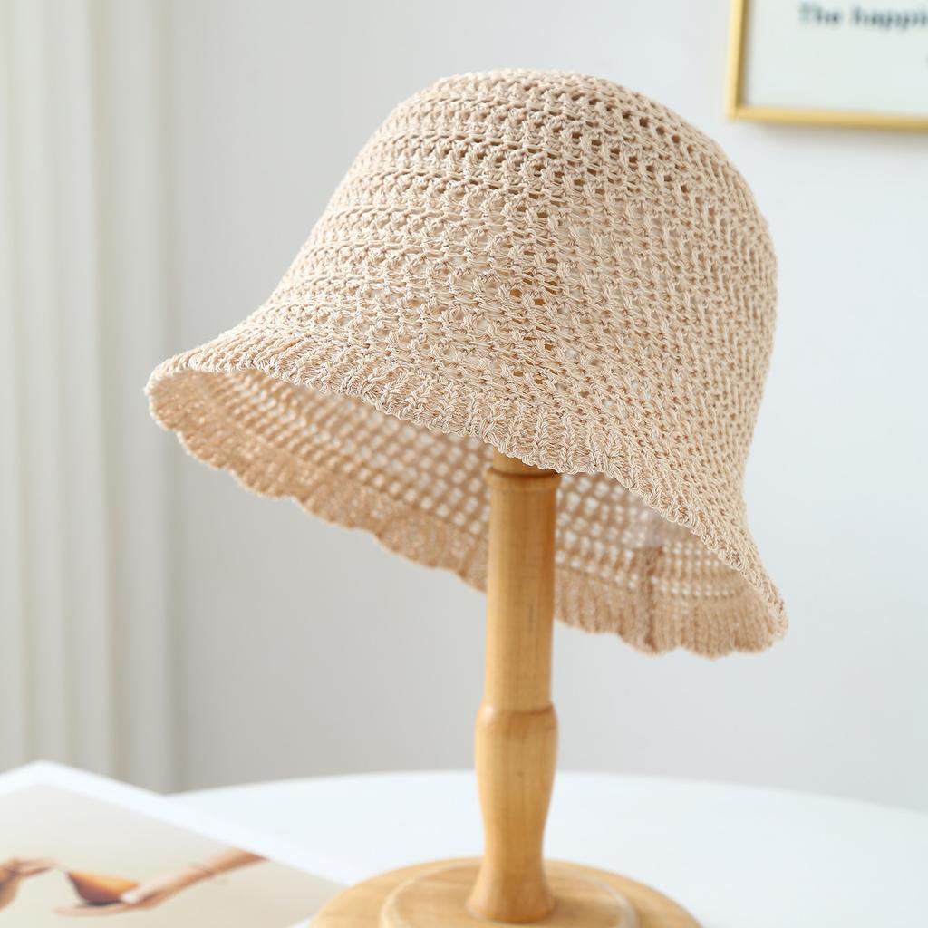 Summer Fashion Fisherman Seaside Sunhat, Beach New Bucket Hat Women Travel Casual Outdoor
