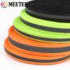 10Yards Meetee 10mm Reflective Nylon Webbing Fluorescent Silver Ribbon Safety Warning Band Uniform Decor Straps DIY Accessories