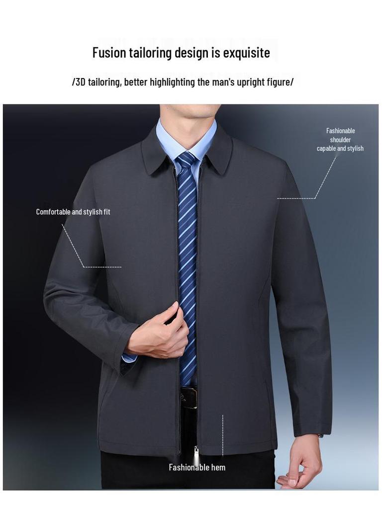 Men's Spring & Autumn Administrative Jacket