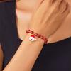 Weihnachten Bunte Perlen Mehr Element Anhänger Armbänder Für Frauen Weihnachtsmann Schneeflocke Baum Elch Armband Party Schmuck