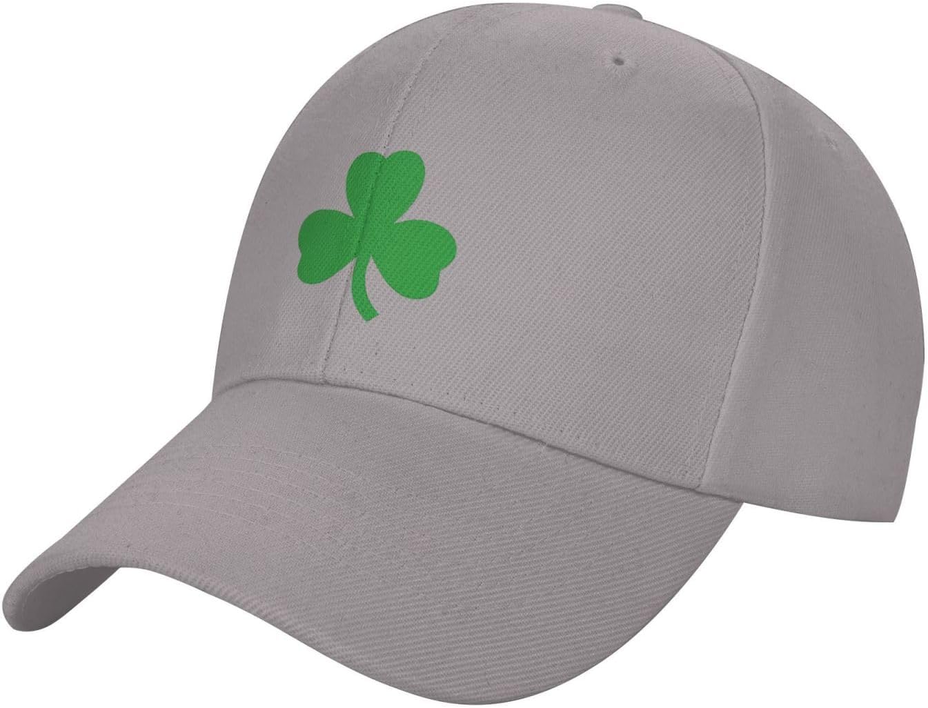 

Shamrock St Patricks Day Baseball Cap Adjustable Casual Cotton Unisex Sport Hat One Size