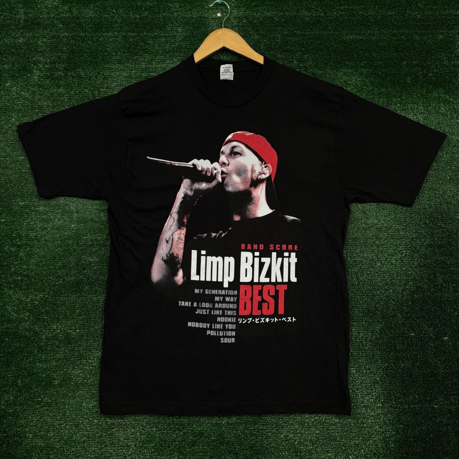Limp Bizkit Best Band Score Nu Metal Band Size Large Unisex T-Shirt XXL