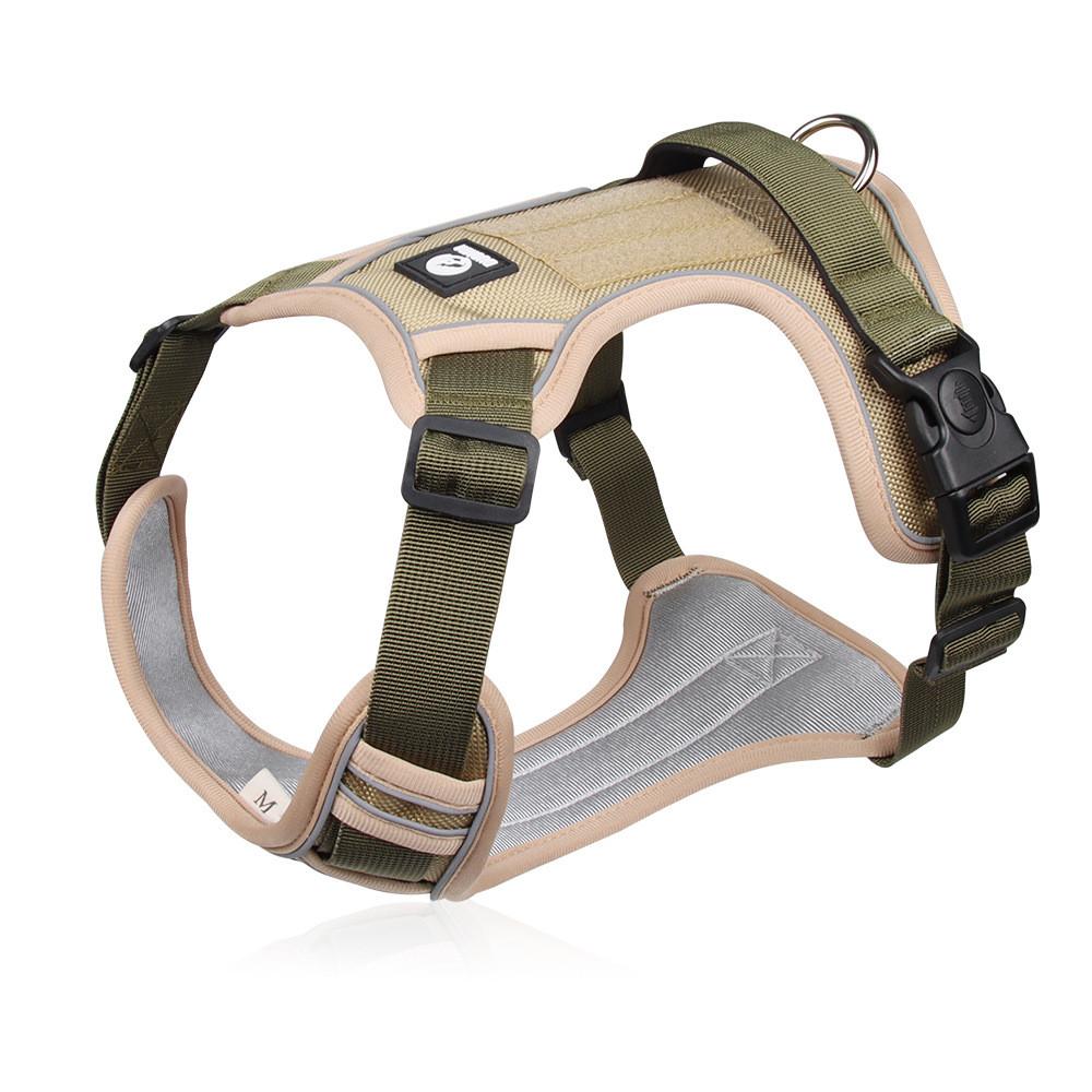 Large Dog Chest Harness With Adjustable Oxford Material For Training And Control