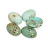2 Stück/Los Natürlicher Stein Cabochon Achat Türkis Cabochons Perlen Erstellte Ovale Perlen Für Handgemachten Diy Schmuckherstellung Ring Geschenke