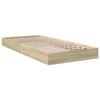 Platform Bed Frame Sonoma Oak 80 x 200 cm Engineered Wood