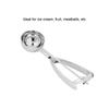 Trigger Release Ice Cream Scoop Stainless Steel Fruit Digging Spoon Durable Portion Scoop  For Home