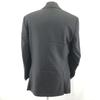 Versace Striped Wool Tailored Jacket Single Breasted 3-Button Side Vents Black L(USED)