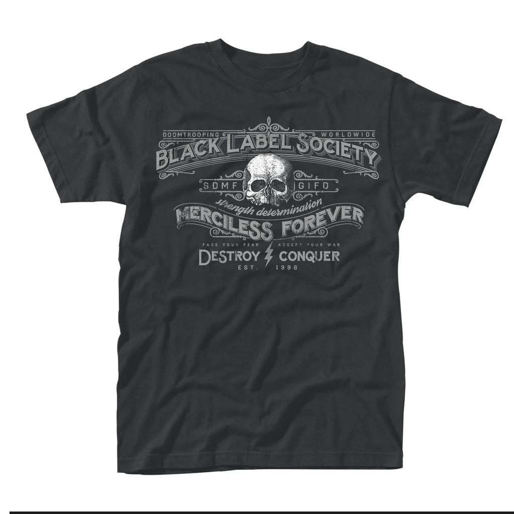 Black Label Society 'Merciless Forever' T-Shirt - NEU