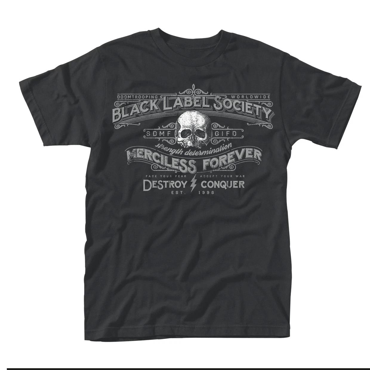 Black Label Society Merciless Forever T shirt - NEW M