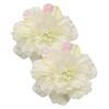 2Pieces Colorful Artificial Floral Curtain Tiebacks Decorative Window Drapery Flower Clips for Home Bedroom and Office