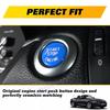 Blue Engine Start Stop Button Switch Cover For BMW F01 F02 F10 F11 5/7 Series