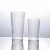 Acrylic Striped Plastic Beverage Cup