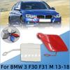 Auto Front Rear Bumper Tow Hook Eye Cover Cap For 3 Series 320 325 328 330 F30 F31 M Package 2013-2018 Hauling Lid Painted