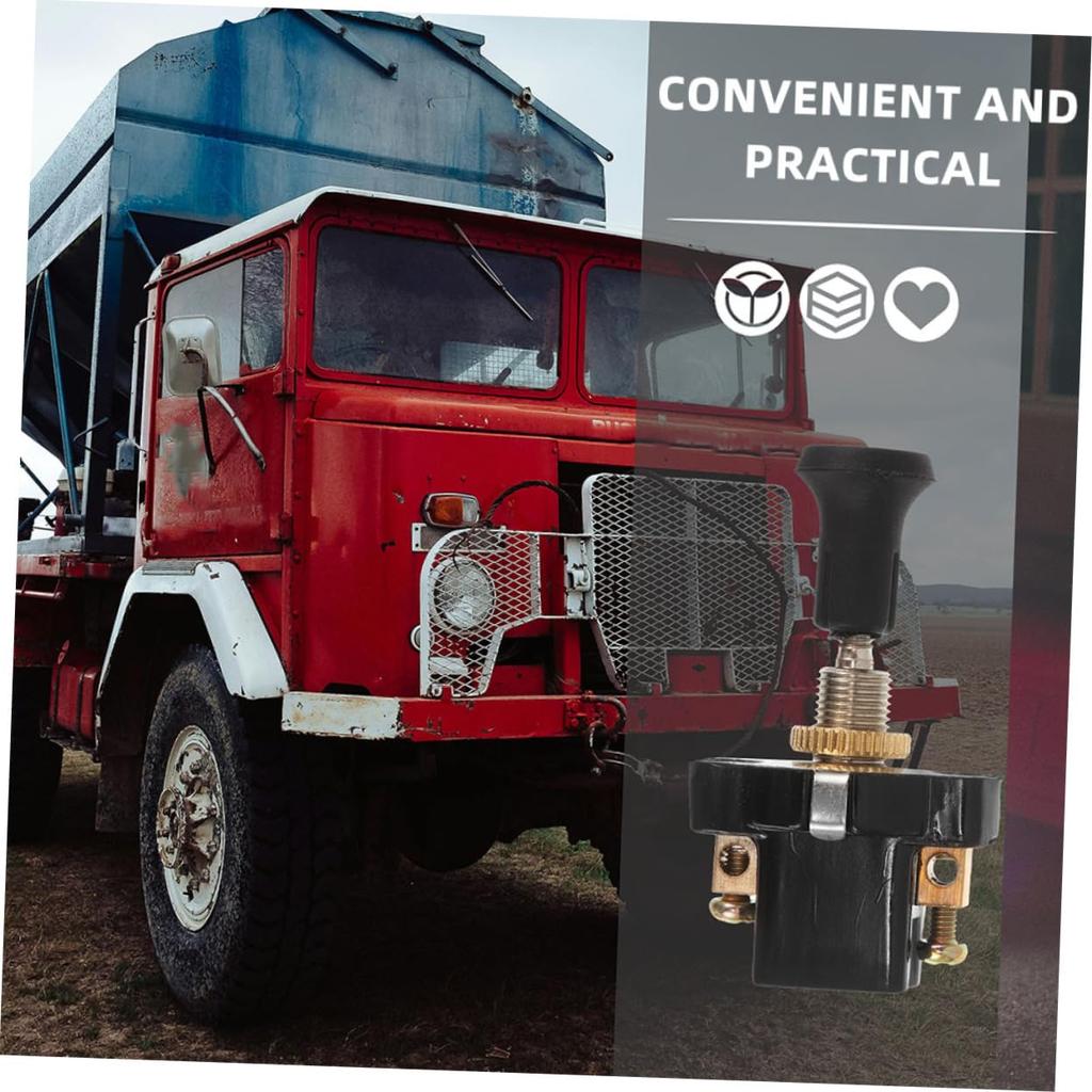 Luxshiny 2-Piece Universal Switch with Durable Push-Pull Design