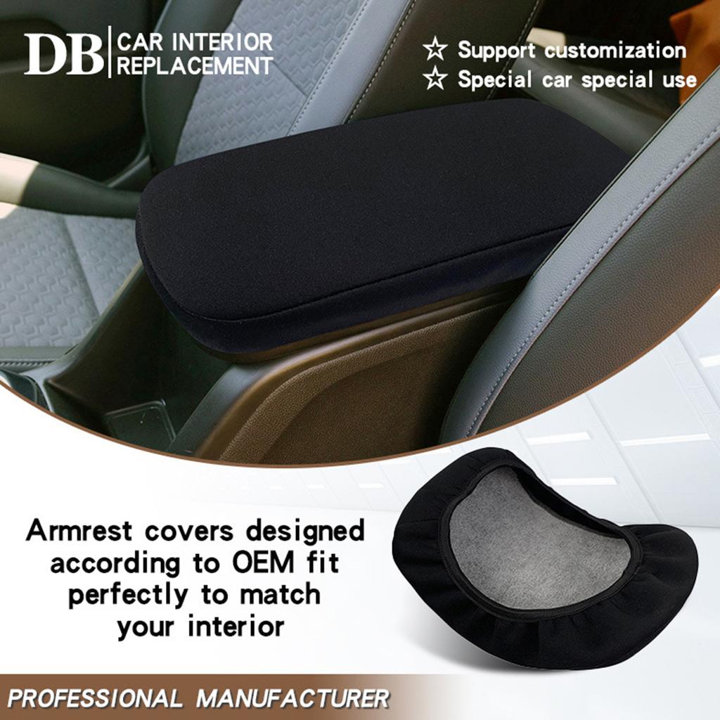 Center Console Pad Bil Armstöd Kuddar Skydd Armstöd Box Protector Pad för 2015-2022 Bilinredningstillbehör