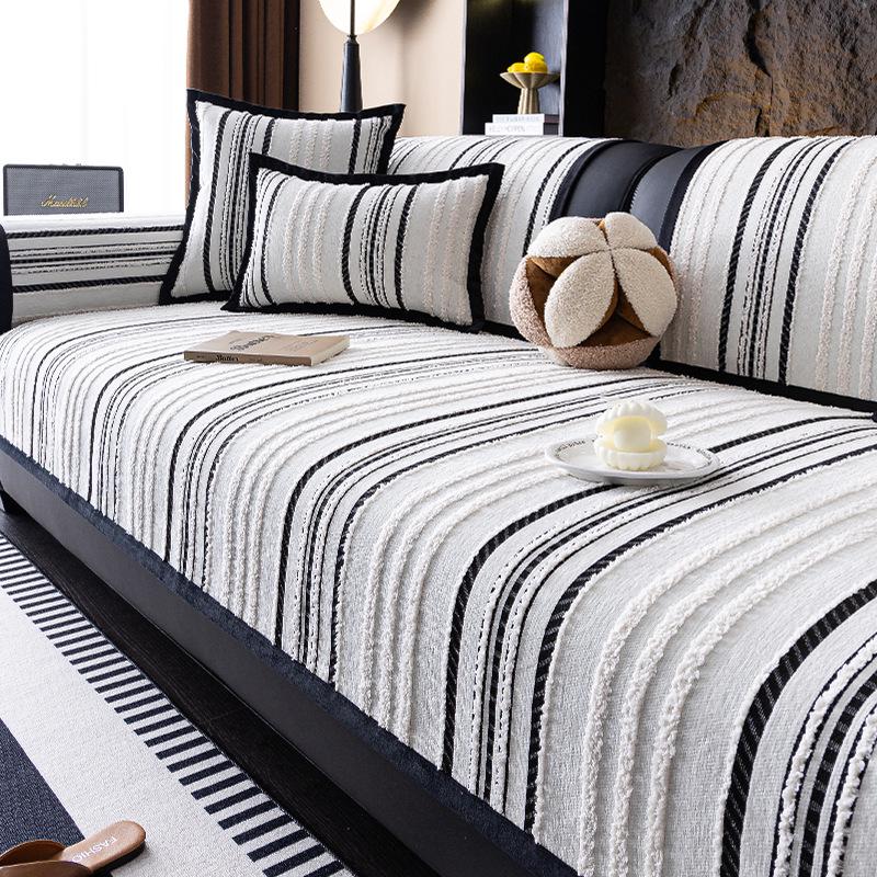 

Роскошная шенилловая подушка для дивана - Нескользящая, для круглогодичного использования, универсальная посадка, издание 2025 года 70x70 cm