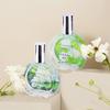 50ml Natural Fragrance Perfume for Women, Long Lasting Floral Fruity Scent, Transparent Round Bottle with Golden Cap Romantic Gift, Ideal for