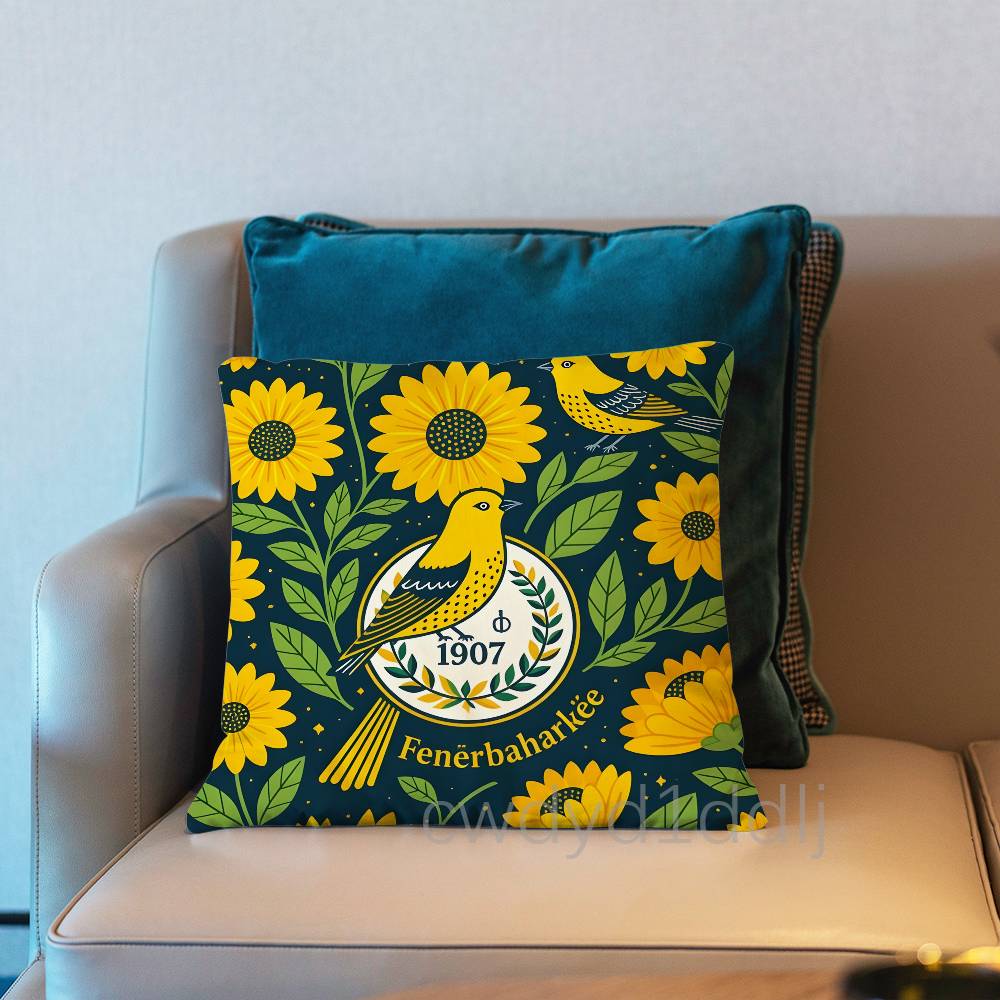 TTurkey FFenerbahce FC Pillowcases Cute Funny Pillow Case For Wedding Party Home Decor Comfy Pillow Cover