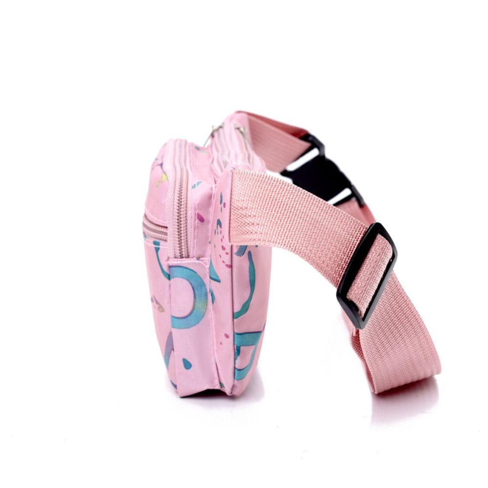Casual Oxford Women Fanny Packs Anti-theft Large Capacity Running Waist Bag Lightweight Multi-pocket Sports Belt Pouch