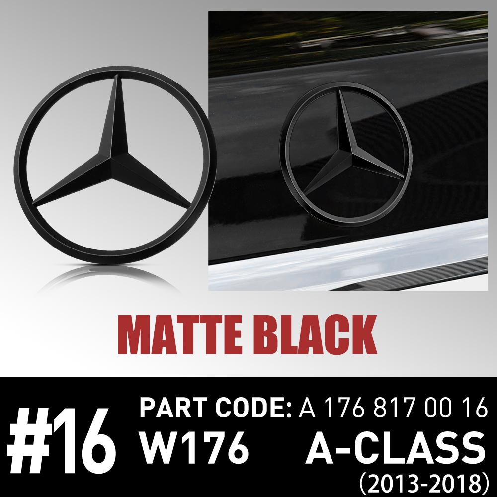 For Mercedes-Benz W176 A180 A200 2013-2016 A250 2013 2014 2017 A45 2017 A45 AMG 2014-2018 Car Trunk Emblem Stickers Accessories