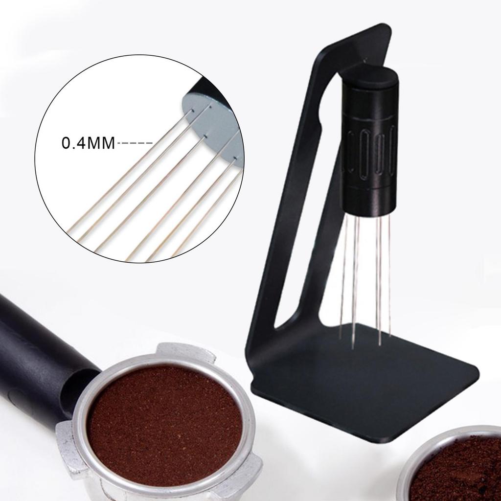 Coffee Powder Stirring 6 Pins Espresso Needle for Maker Accessories