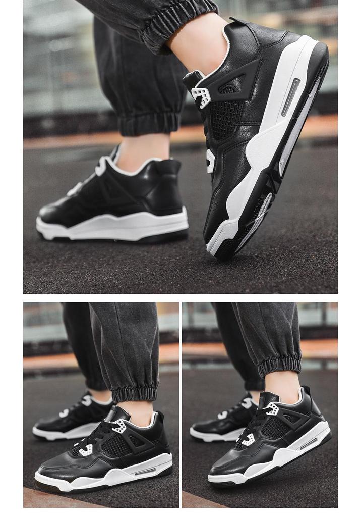 2024 Men's Mesh Breathable Casual Sports Shoes - Thick Sole Fashion Running Sneakers