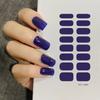 53 Colors Nail Polish Stickers Pure Strips Waterproof Adhesive Nail Full Sticker Environmental Protection DIY Nai Stickers
