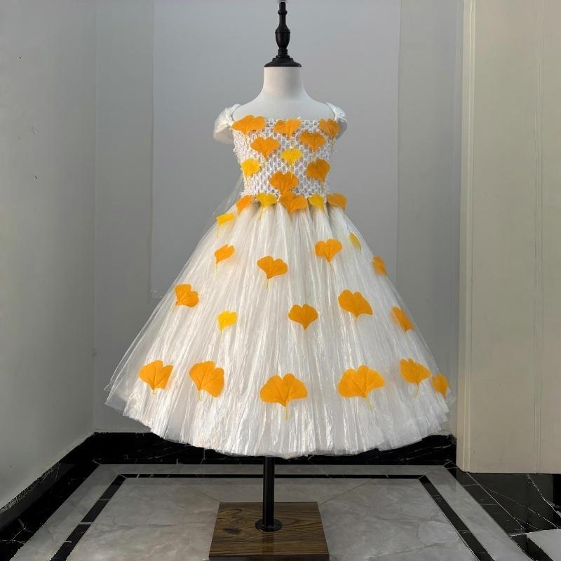 Children s Eco-Friendly Fashion Show: Handmade Ginkgo Leaf Skirt 150cm