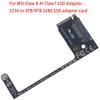 For Msi Claw 8 Ai+ Claw7 Ssd Adapter Handheld Conversion 2230 To 2280 4T M2 Nvme Ssd Expansion Board Adapter Riser Card