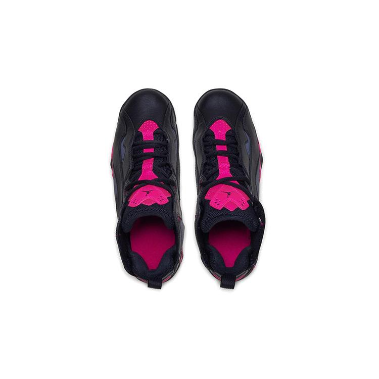 Jordan Vuelo Auténtico Negro Gris Oscuro Rosa Mortal GS 342774-009
