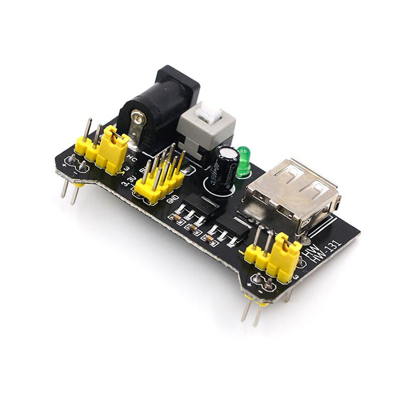 MB-102 Breadboard Power Module, Compatible with 5V and 3.3V