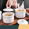 Sky Bird Ceramic Steaming Bowl with Lid