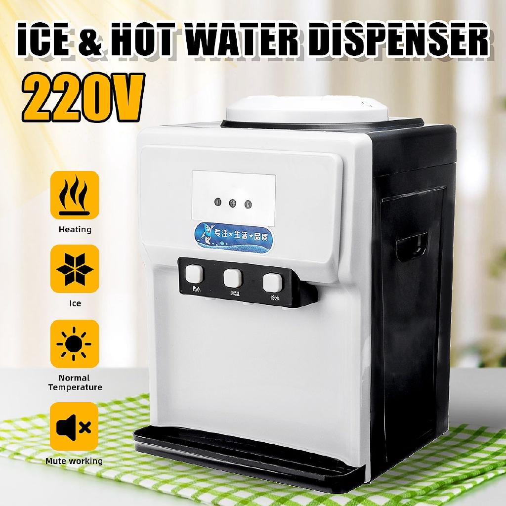 Cold & Hot Drink Machine Drink Water Dispenser Desktop Water Holder Heating Cooling Water Fountains Boiler 500W 220V