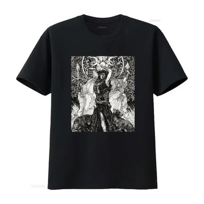 The Goddess Hecate Tarots Card Triple Wiccan Pagan Moon Witch T Shirt Vintage Washed Top For Everyday Wear Designer Clothes