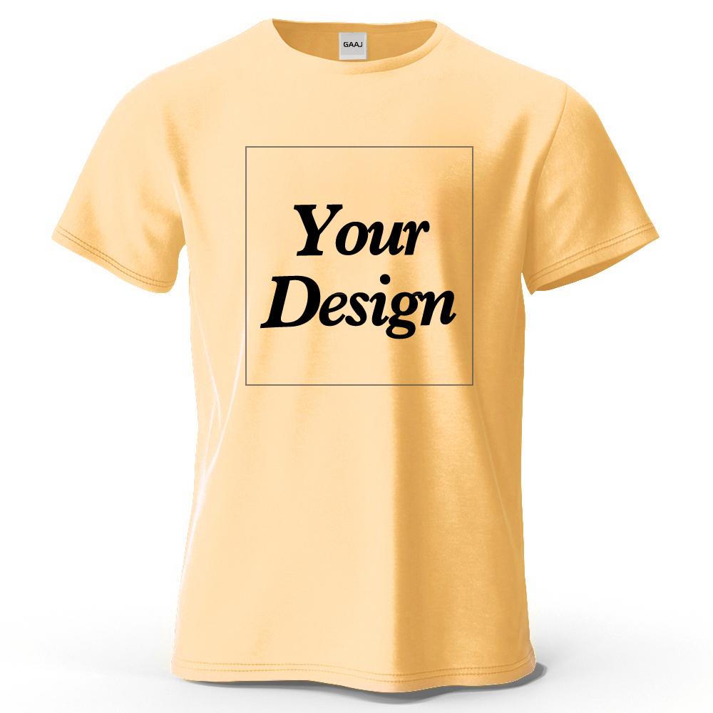 Custom T shirt Customized tshirt Personalized Tee Shirt Diy Print Your Photo Brand Logo Text Men Women 100 Cotton Premium Gift