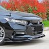 18-22 Tenth Gen Accord Grille Sticker: Black Warrior Decorative Hood Strip