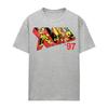 X-Men 97 Womens/Ladies Comic Logo Heather T-Shirt